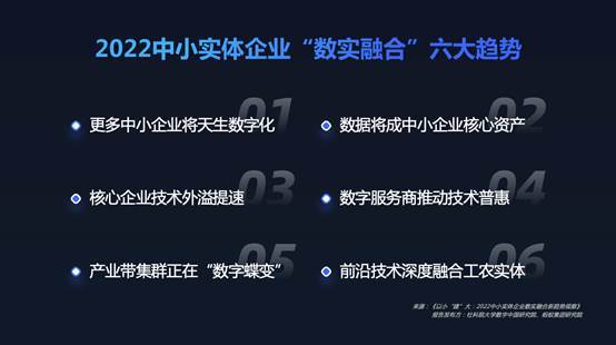 壮大数字技术服务市场，赋能中小企业数实融合——解读《中小企业数实融合报告》核心建议
